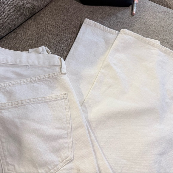 Agolde Women's Flare White Jeans - Picture 9 of 9